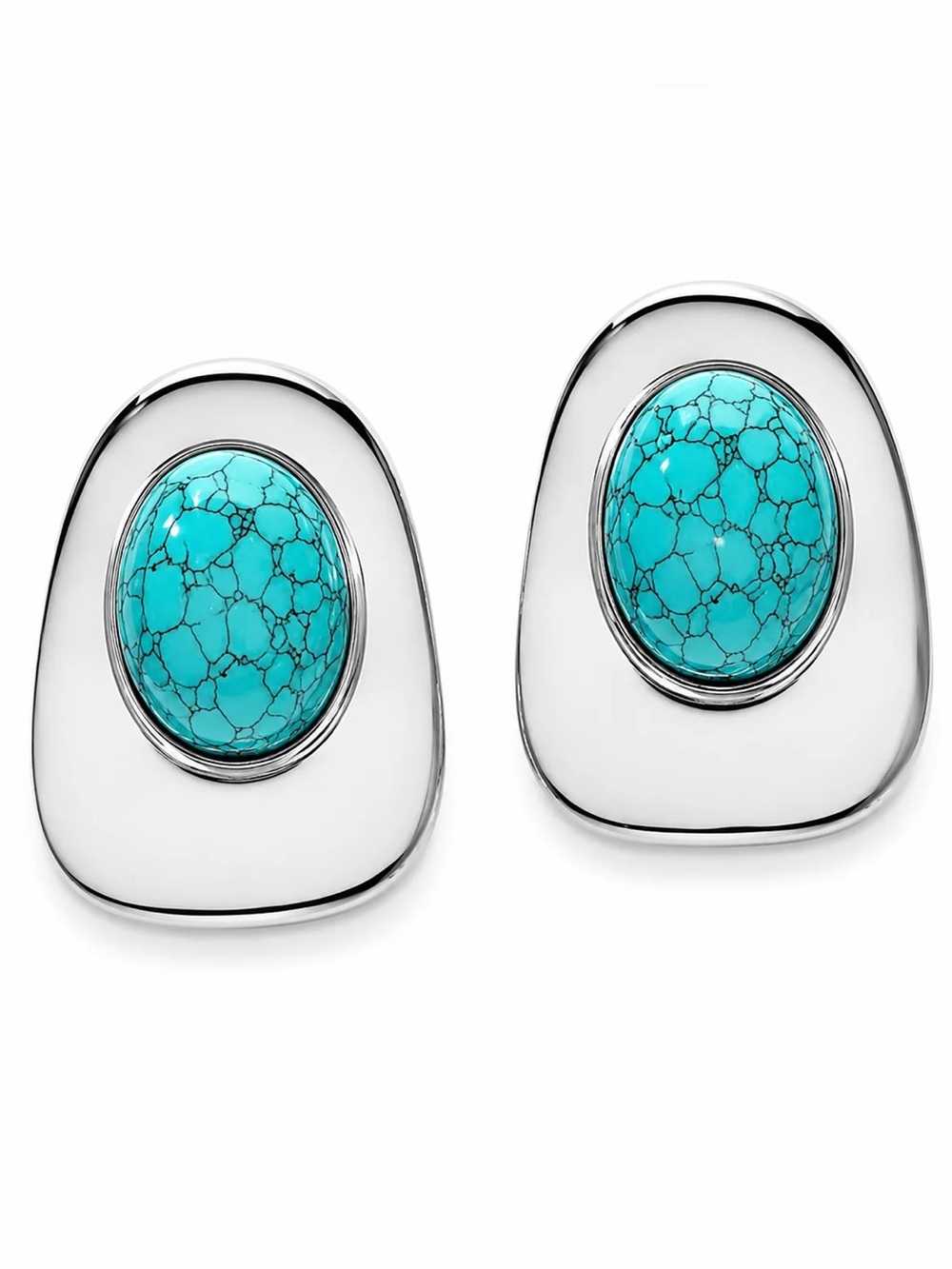 New MAYAMAR turquoise aura earrings